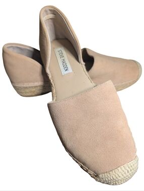 Steve Madden Leema Espadrille D'Orsay Wedge Flat, Size 6.5